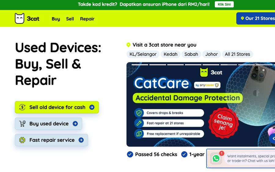 3 CAT SDN. BHD. website
