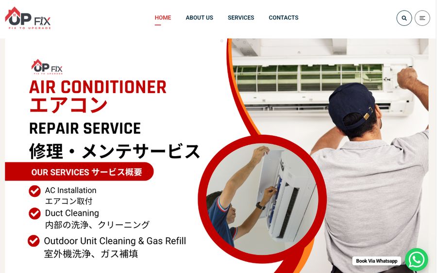 UPFIX SDN. BHD. website